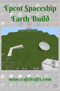 Disney Based Theme Park Spaceship Earth Build
