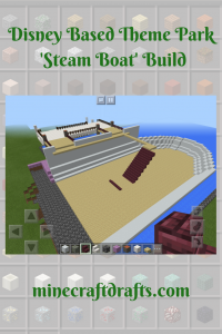Disney based theme park steam boat build