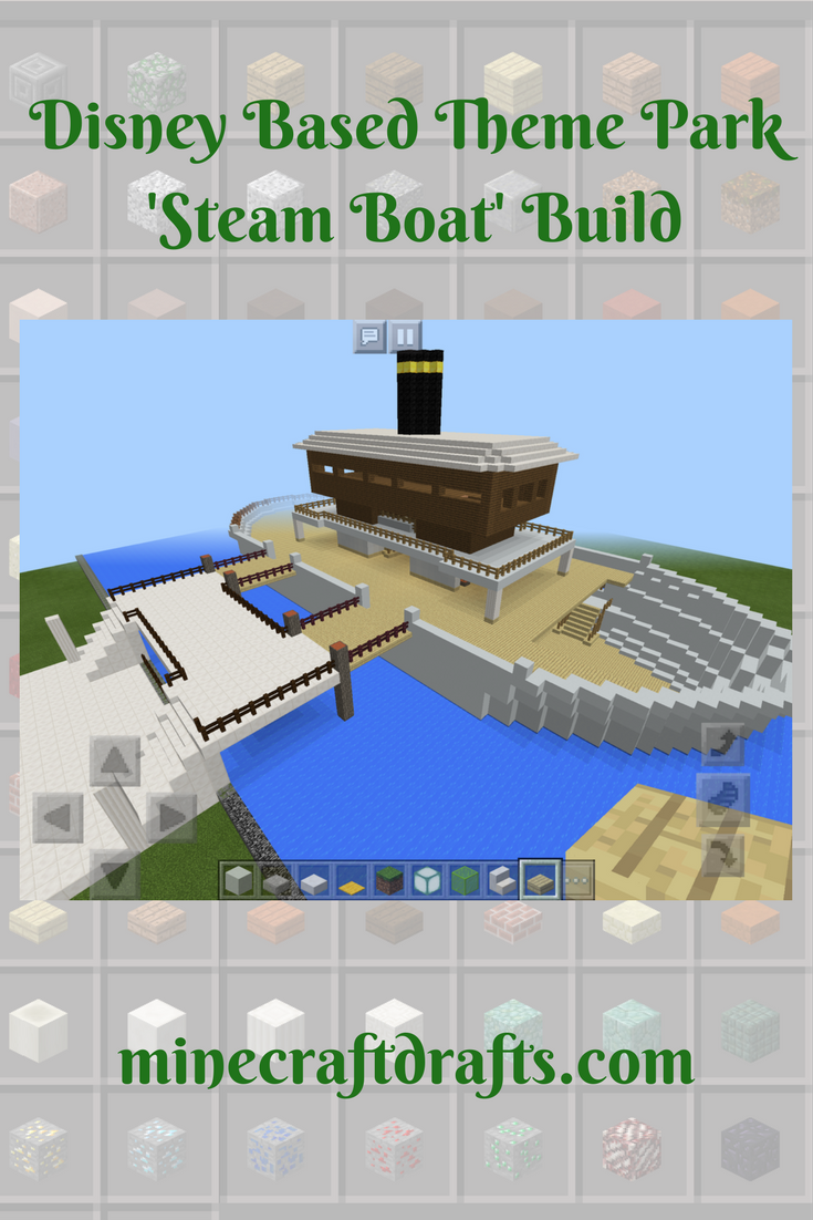 disney based theme park steam boat