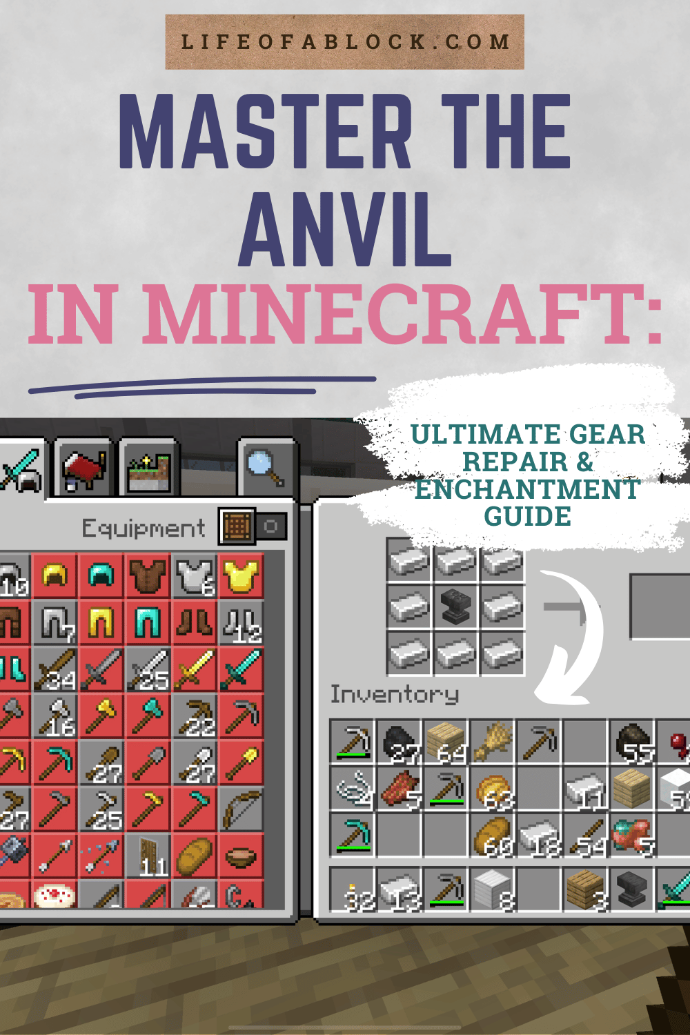Master the Anvil: a Complete Minecraft Repair Guide